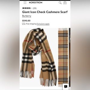 Burberry Scarf